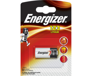 Blister 1 Pila Especial Lithium Photo El123 Energizer E300777601