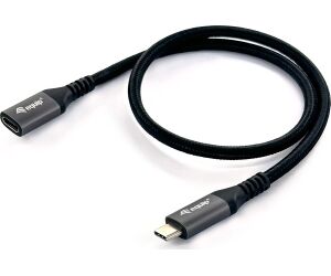 Cable alargo usb tipo c equip 4k macho - hembra 0.5m