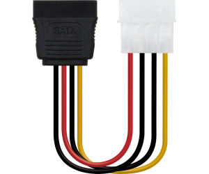 Cable alimentacin MOLEX-SATA 0.15m.