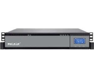 SAI Online Phasak Rack 19" 2000 VA Online LCD/ 2000VA-1800W/ 4 Salidas/ Formato Rack