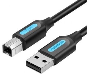 Cable Usb 2.0 Impresora Tipo Usb A/m-b/m 10 M Negro Vention