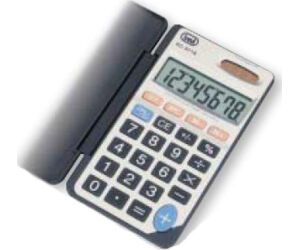 Calculadora Trevi Ec 3718 8c Pocket Electronic Calculator Silver