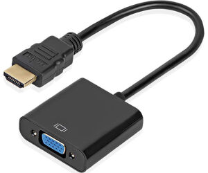 Adaptador hdmi a vga m - h fhd 1080p