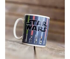 Taza trmica star wars espadas lser