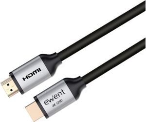 Ewent Cable HDMI 2.0 4K, Ethernet 1,8m