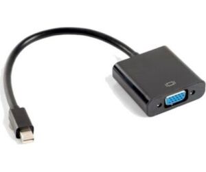 Adaptador lanberg minidisplayport macho -  vga hembra 20cm negro