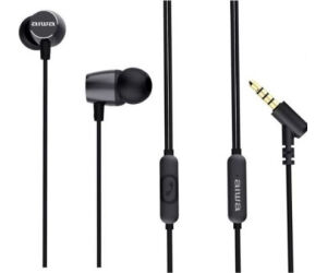 Auriculares Intrauditivos Aiwa ESTM-30BK/ con Micrfono/ Jack 3.5/ Negros