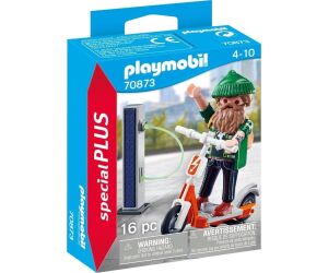 Playmobil hipster con e - scooter