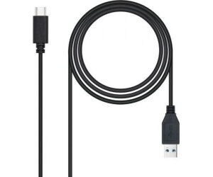 Nanocable Cable USB 3.1 Gen2 USB-C/M-A/M 2M