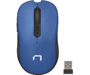 Raton Natec Toucan Wireless 1600 Dpi Optico Azul-blanco