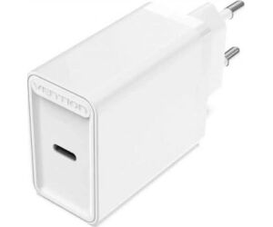 Cargador Pared 20w Usb-c 3a Blanco Vention