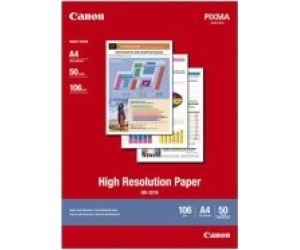 Papel canon 1033a002  hr - 101 a4 50 hojas