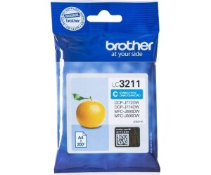 Cartucho de Tinta Original Brother LC-3211C/ Cian