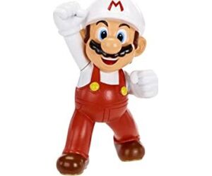 Figura nintendo w1 mario flor de fuego 2.5pulgadas edicin limitada