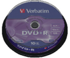 DVD+R Verbatim Advanced AZO 16X/ Tarrina-10uds