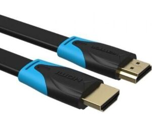 Cable HDMI 2.0 4K Vention VAA-B02-L500/ HDMI Macho - HDMI Macho/ 5m/ Negro