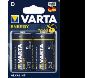 Blister pilas varta alcalinas energy lr20 d -  2 pilas