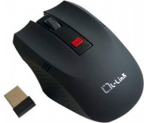 Raton Usb L-link Optico Inalambrico Negro