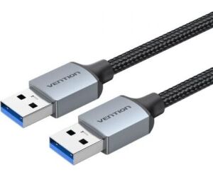 Cable USB 3.0 Vention CTSHH/ USB Macho - USB Macho/ 5Gbps/ 2m/ Negro