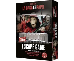 Juego de mesa la casa de papel: escape game 2 edad recomendada 14 aos