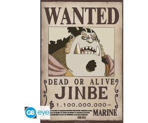 Poster gb eye chibi one piece wanted jinbe wano