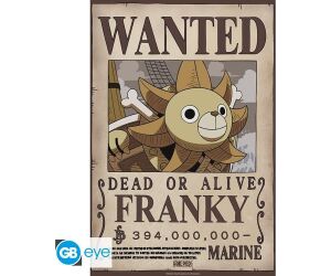 Poster gb eye chibi one piece wanted franky wano