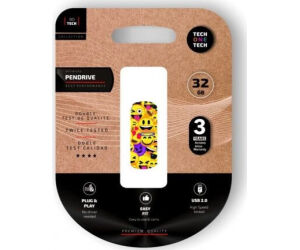 Pendrive 32GB Tech One Tech Emoji collage USB 2.0