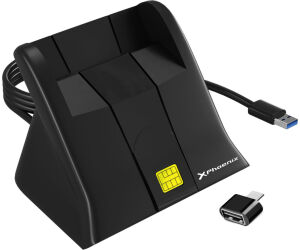 Lector de tarjetas inteligentes dni electronico phoenix usb a - adaptador tipo c