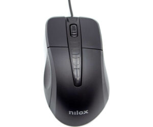 Nilox Ratn ptico MOUSB1001 1000 dpi Negro