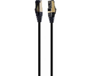 Cable Red S-ftp Gembird  Cat 8 Lszh Negro 1 M