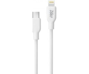 Cable USB 2.0 Tipo-C Lightning Myway MWUSC0023/ USB Tipo-C Macho - Lightning Macho/ 1m/ Blanco