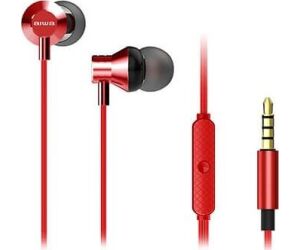 Auriculares Intrauditivos Aiwa ESTM-50RD/ con Micrfono/ Jack 3.5/ Rojos