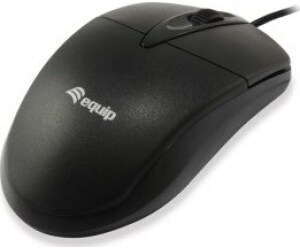 Mouse raton equip life 2 botones optico usb negro 1000dpi