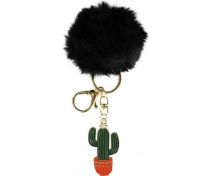 Llavero enesco pompon cactus