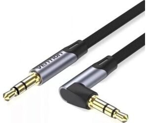 Cable Audio Estereo Acodado Jack 3.5/m Jack 3.5/m 5 M Gris Vention