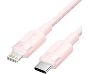 Cable qcharx toronto usb a lightning 3a - 1 m - zinc negro cordon suave