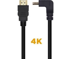 Cable HDMI 2.0 4K Vention A13BI/ HDMI Macho - HDMI Macho/ 3m/ Gris