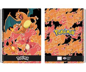 Cuaderno folio cyp brands 80 hojas pokemon charmander