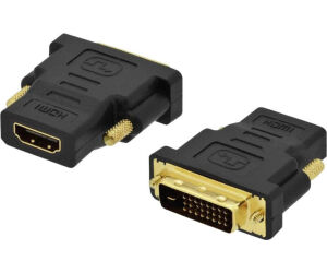 Adaptador Hdmi Ewent Dvi-d 24+1 Macho A Hdmi Hembra Negro