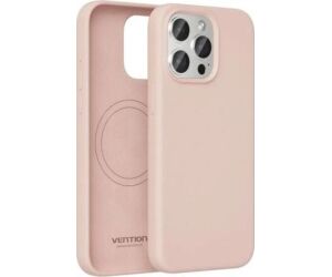 Funda Silicona con Magsafe Vention KUDP0-10/ Compatible con iPhone 13/ Rosa