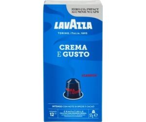 Cpsula Lavazza Crema e Gusto Clsico para cafeteras Nespresso/ Caja de 10