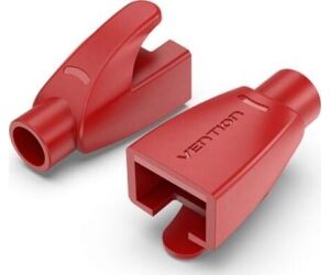 FUNDA PROTECTORA RJ45 (100 Und) ROJO VENTION