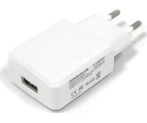 Cargador de pared leotec usb 5v 2a usb - 2.5mm usb - micro usb blanco