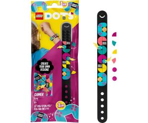 Lego dots pulsera con amuletos gamer