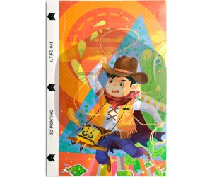 Lamina trasera de personalizacion qcharx dibujos infantiles 2