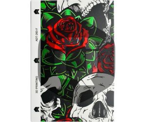 Lamina trasera de personalizacion qcharx calaveras 1