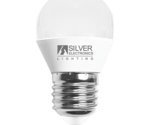 Bombilla led decorativa silver electronics esferica 7w=70w -  e27 -  3000k -  620 lm -  luz calida -  a+