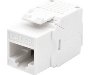 Presa Keystone Wp Cat.6a Utp, Toolless, Color Blanco