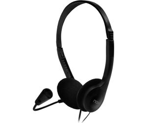 Auriculares Nox Voice One/ con Micrfono/ Jack 3.5/ Negros