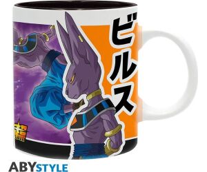 Taza abystyle dragon ball super -  beerus vs goku